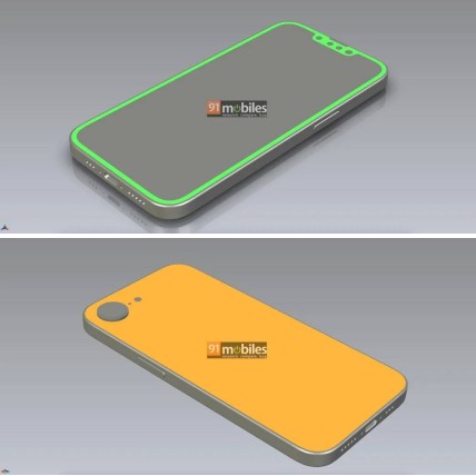 iPhone SE 4 CAD 图流出，设计跟 iPhone 14 相近